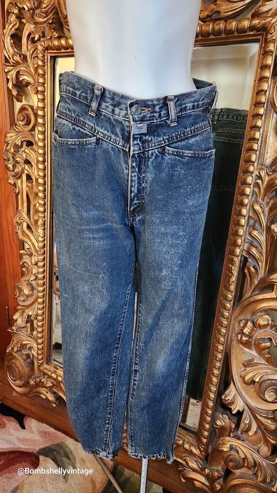 Vintage 80's Edwin Jeans Tokyo Ovedyed Black Jeans