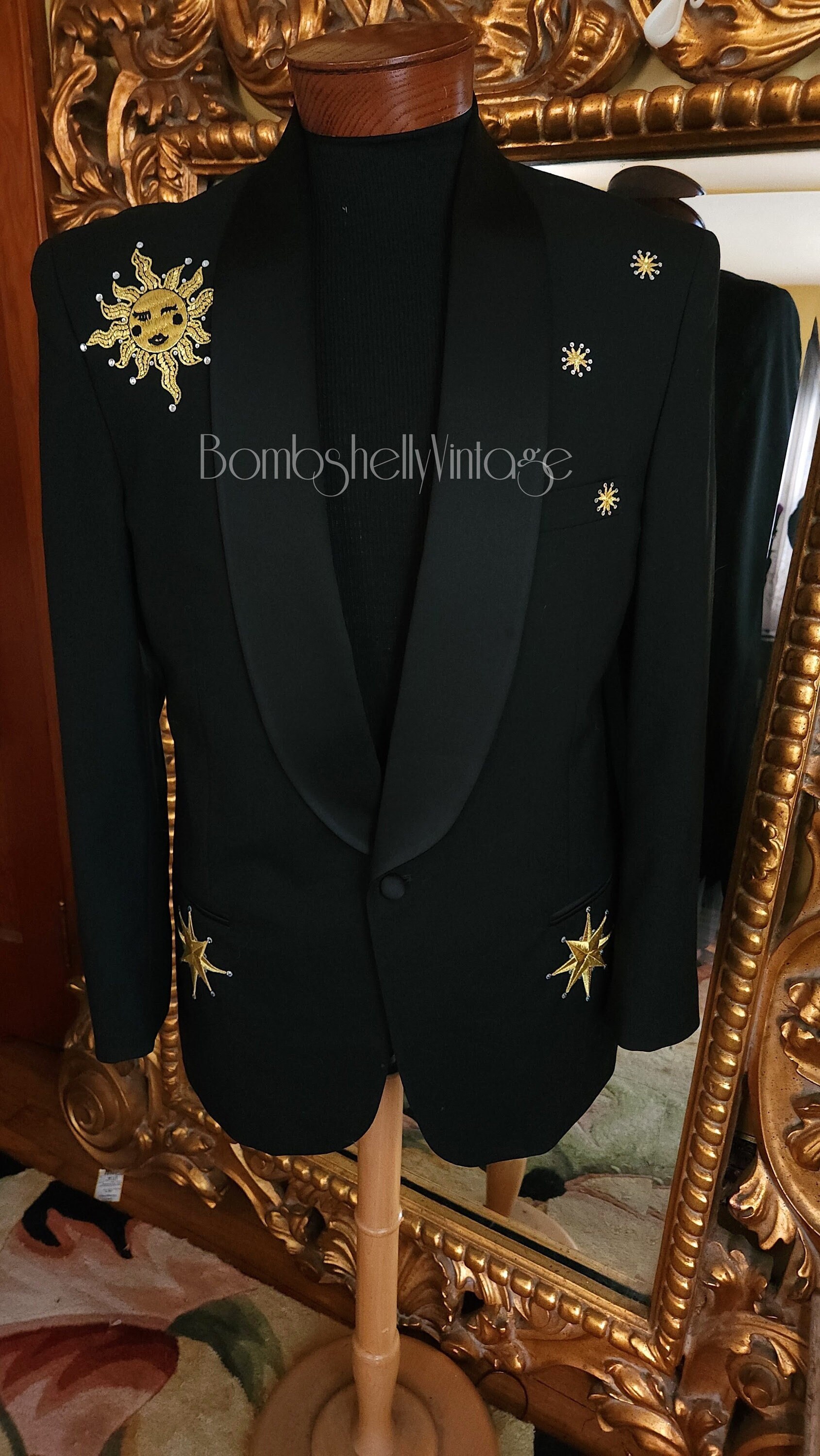 Embroidered Tux - Etsy