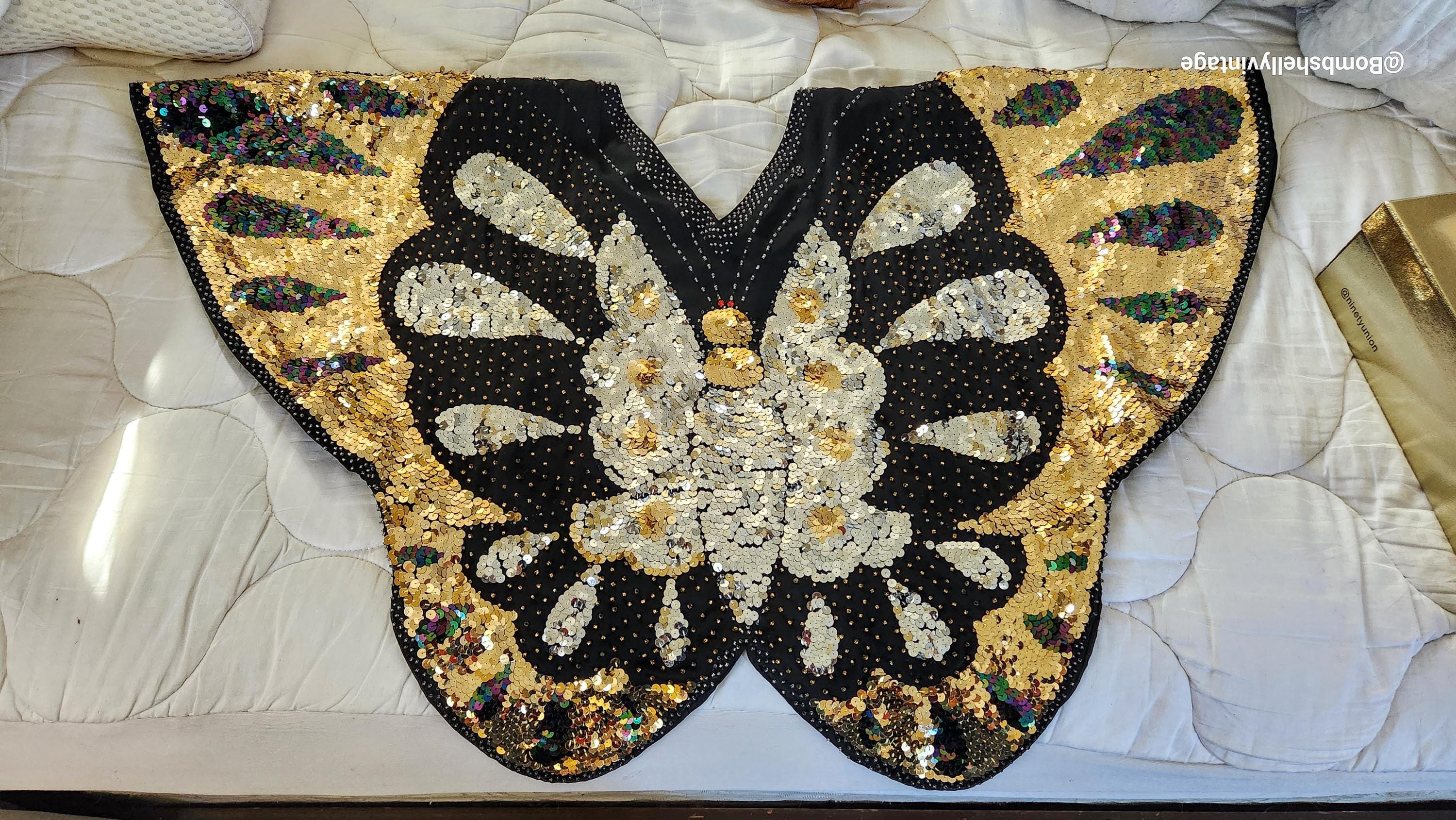 Vintage I. Magnin Sequin - Etsy display picture 3