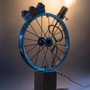 Lampe De Vélo Vintage – Fer – Fait Main – Allemagne – Marque J.H (occasion)