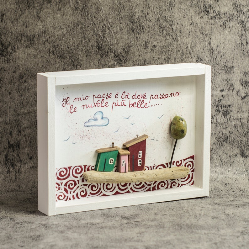 Painting house, Country House, Farm, Clouds, Hanging Clothes, Clothes