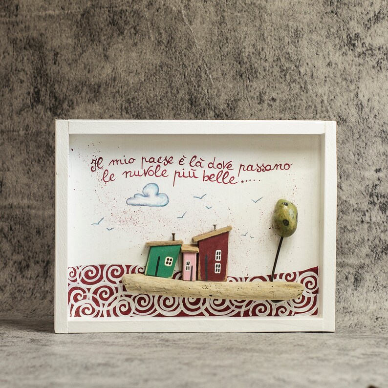 Painting house, Country House, Farm, Clouds, Hanging Clothes, Clothes