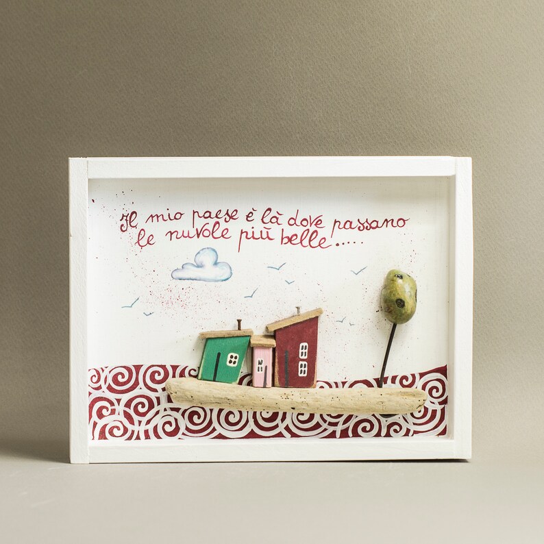 Painting house, Country House, Farm, Clouds, Hanging Clothes, Clothes