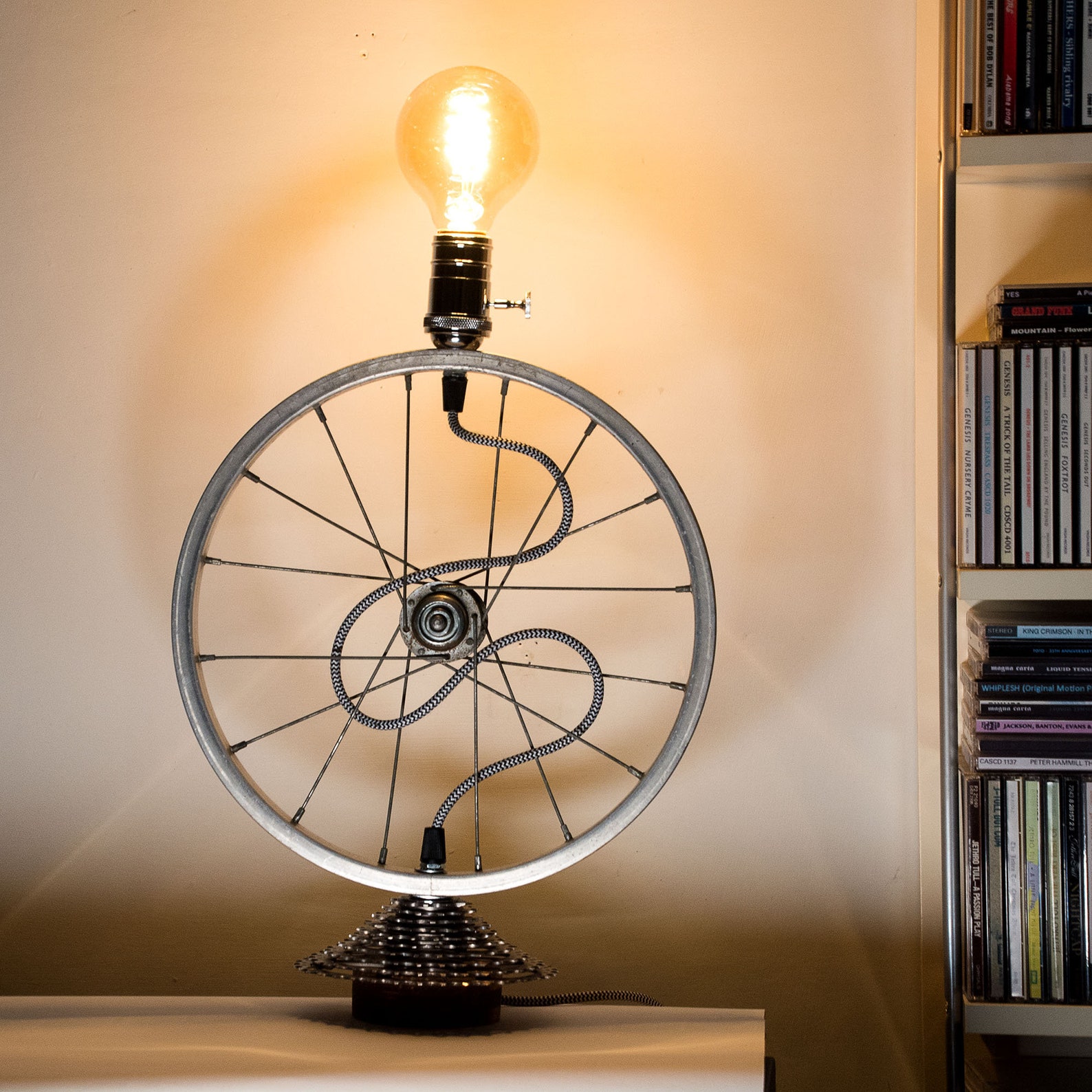 Lamp BICYCLE Bicycle Lamp Table Lamp Desk Lamp Etsy