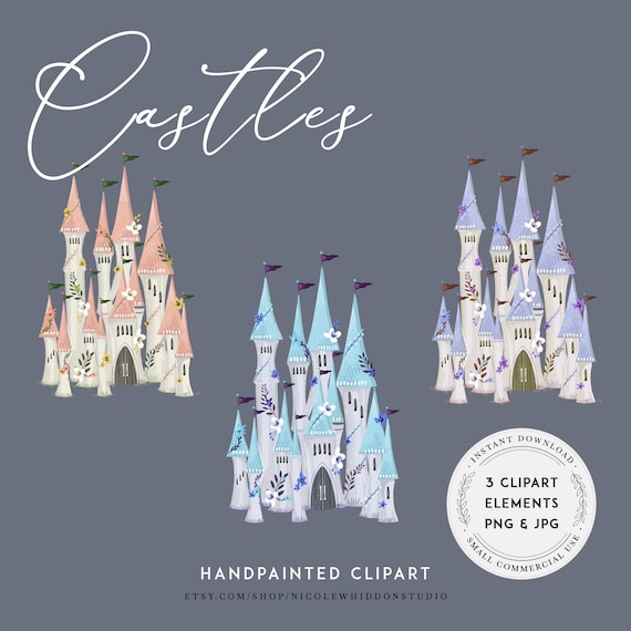 Clip Art Disney Castle