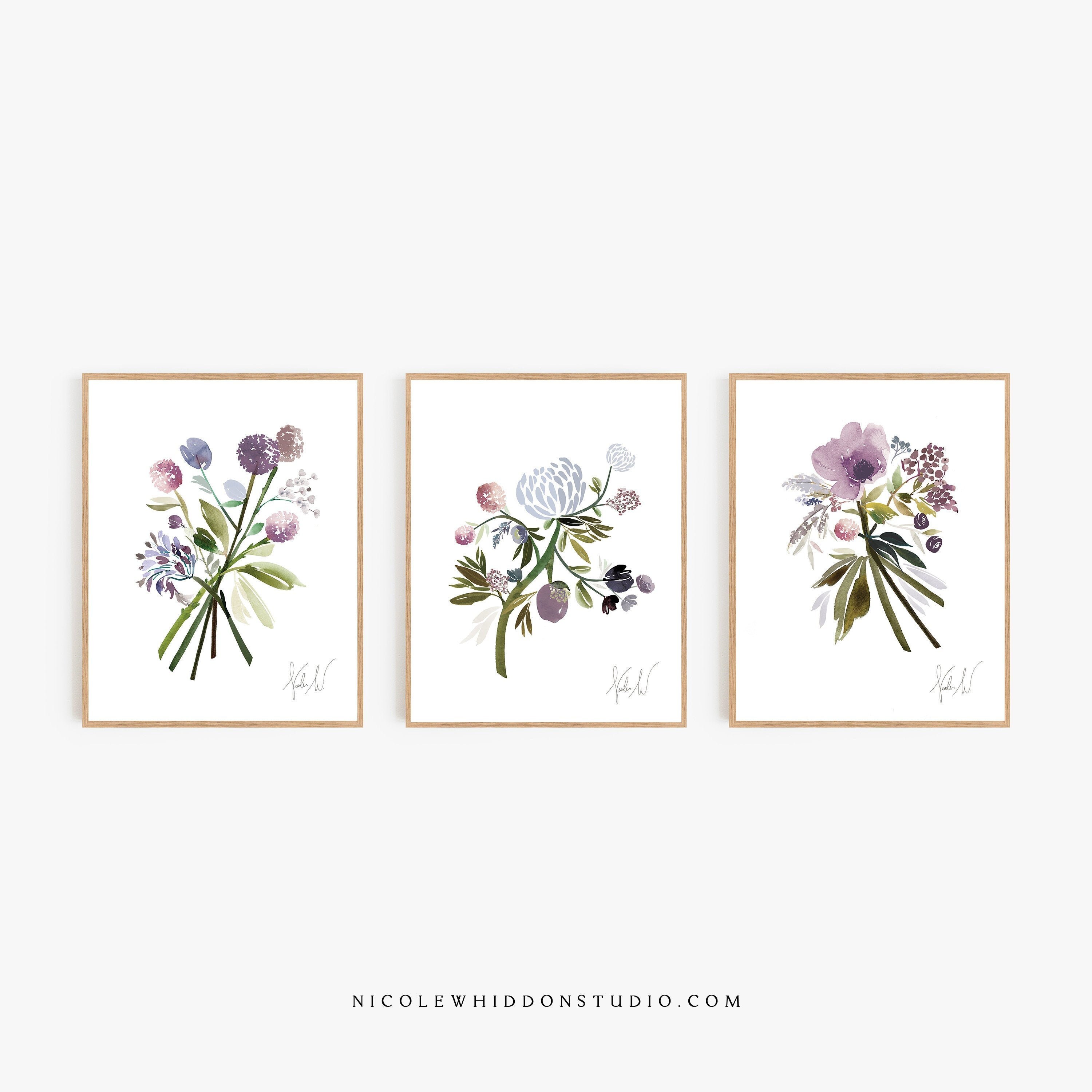 lilac nursery decor