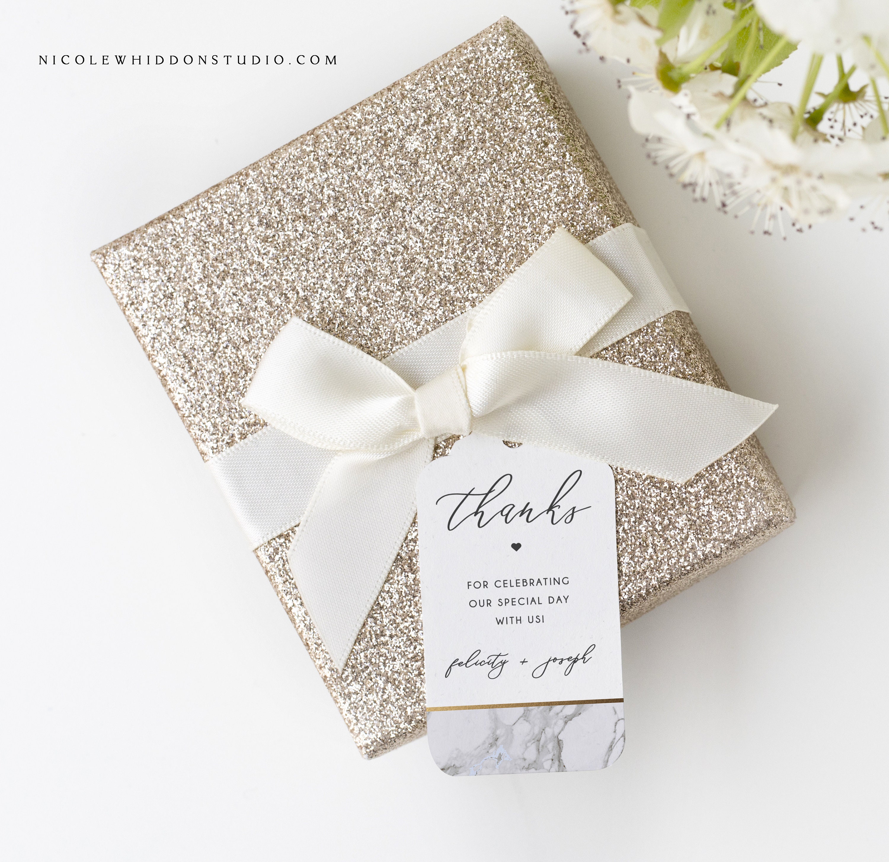 Marble Favor Editable Template Instant Download Canva Template Modern Wedding Thank You s Party Favors Paper Party Supplies Delage Com Br