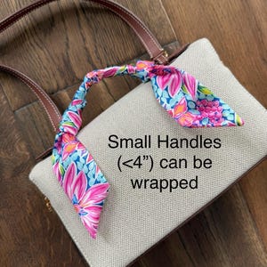 Micro Mini Doll Scarf - 1x22” - Perfect for Handbag Ribbons and Bows or to Wrap Mini Purse Handles! Mini Skinny Scarf Choose Any Pattern! zdjęcie 5