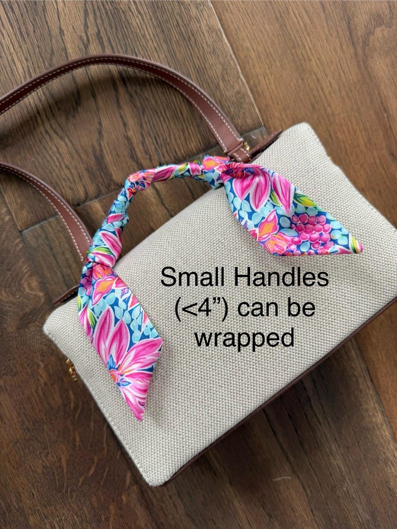 Micro Mini Doll Scarf - 1x22” - Perfect for Handbag Ribbons and Bows or to Wrap Mini Purse Handles! Mini Skinny Scarf Choose Any Pattern! zdjęcie 5