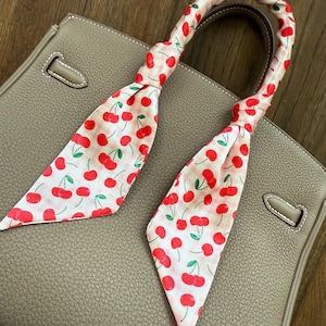Cherry Purse Scarf - Etsy