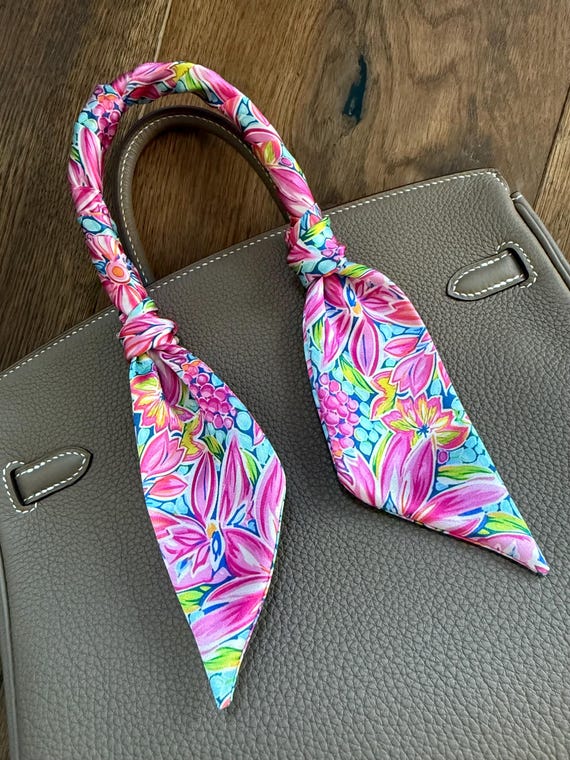 Long Foulard Skinny Motif Animal - Écharpe Polyvalente 160 Cm En Coton - Porté Comme Foulard, Bandeau, Ceinture Ou Lien De Sac - 6
