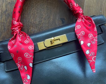 1 Twilly Desinger Inspired Scarf Handbag Wrap Bandana Hairwrap Neckerchief
