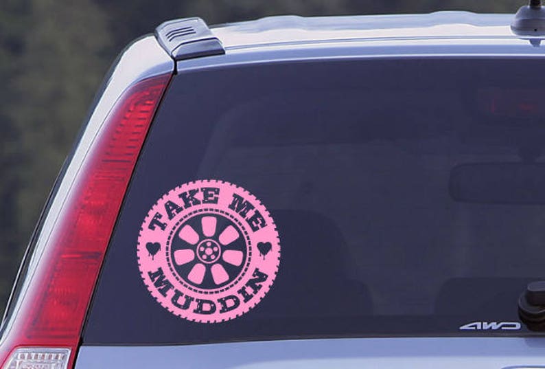 Country Girls Do It In the Mud Decal Car or Truck Window Laptop Decal Sticker