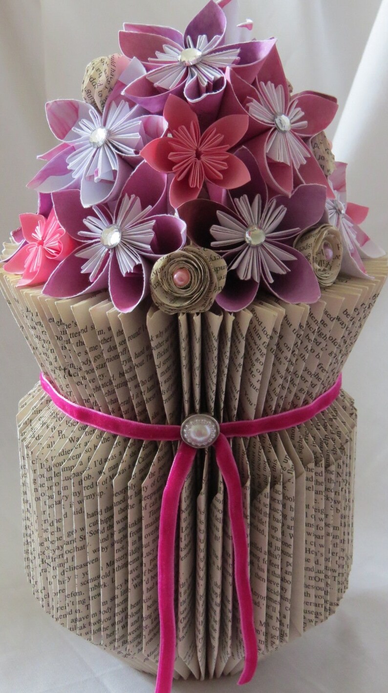 Book Vase custom Made to Order Etsy