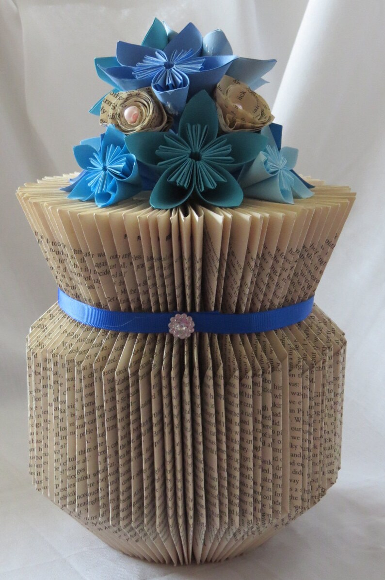 Book Vase custom Made to Order Etsy