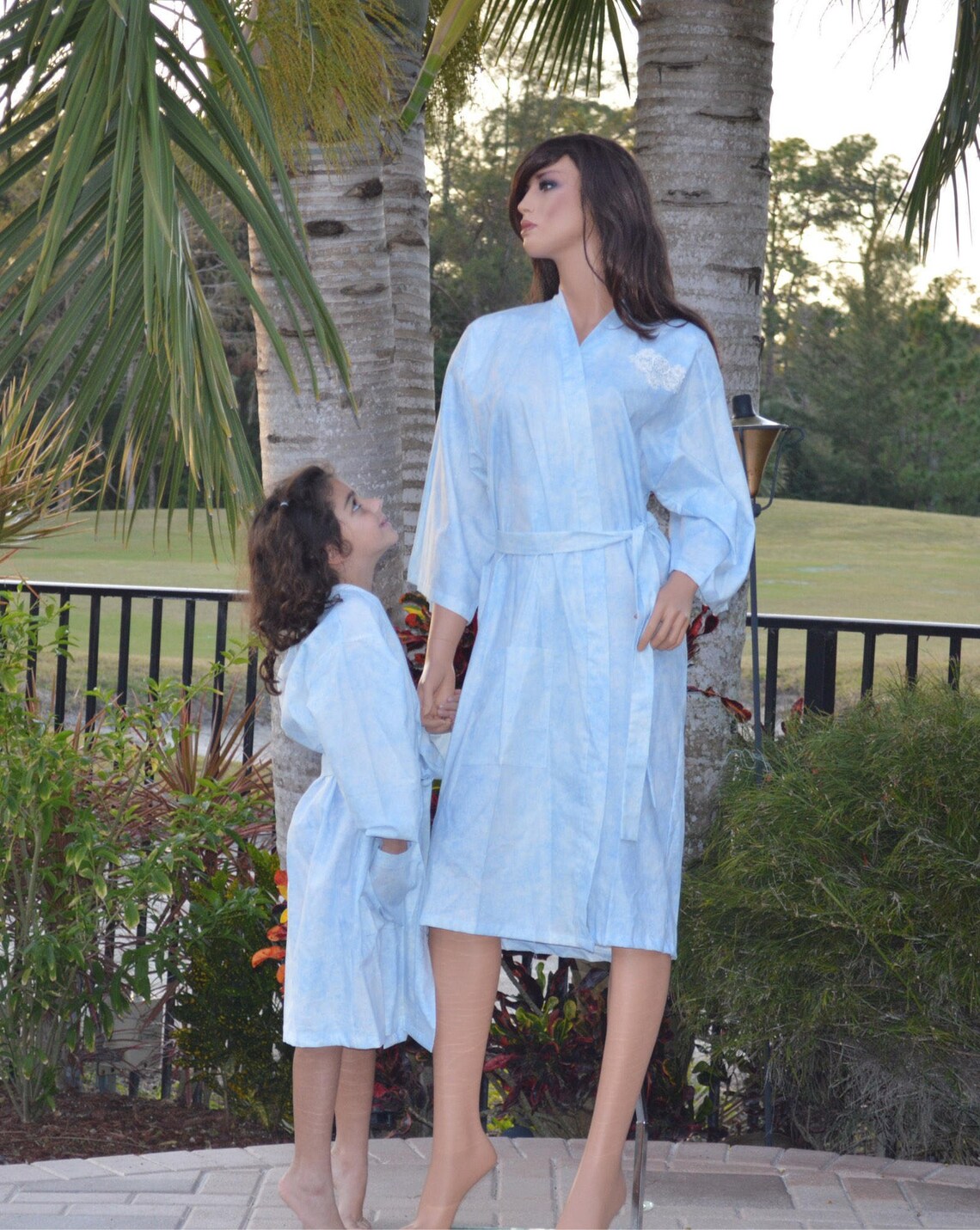 Mother and daughter robes set Kimono Robes Mother's Day Etsy