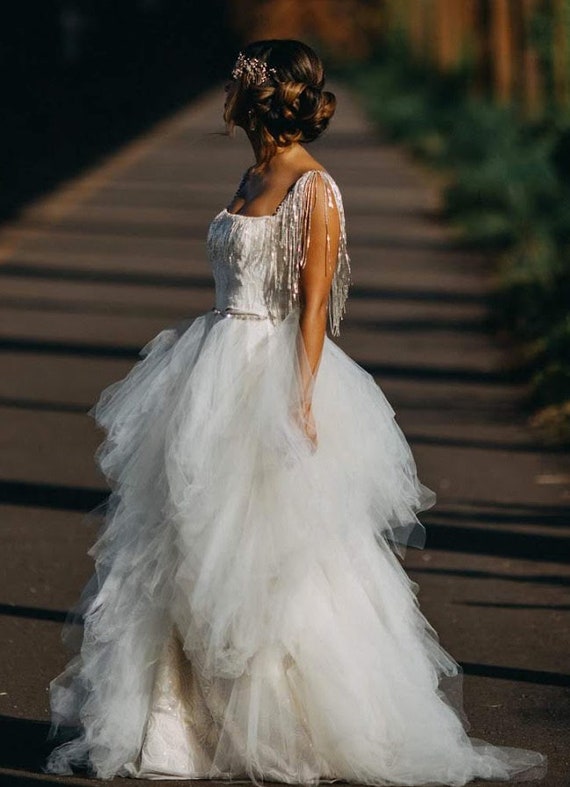 1920s inspired wedding dress