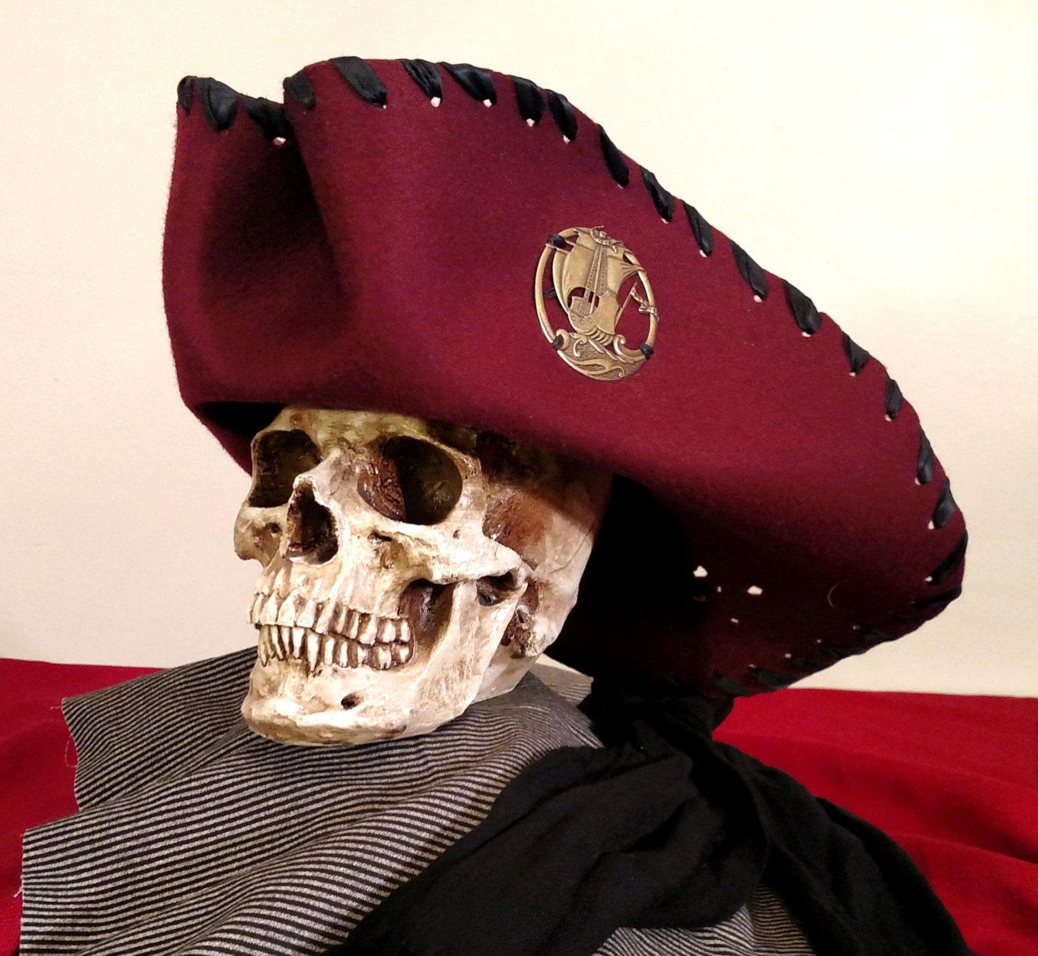 Buccaneer Pirate Captain Hat - Etsy