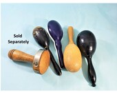 Vintage Sock Darners Sold Seperately, Mushroom Queen Darner, Plastic Blue White, Natural or Black Enamel Wood, Vintage 20 39 s to 50 39 s