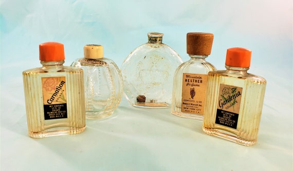 Miniature Perfume Bottles Lot Lander Mini Perfume Bottle With Hand Painted