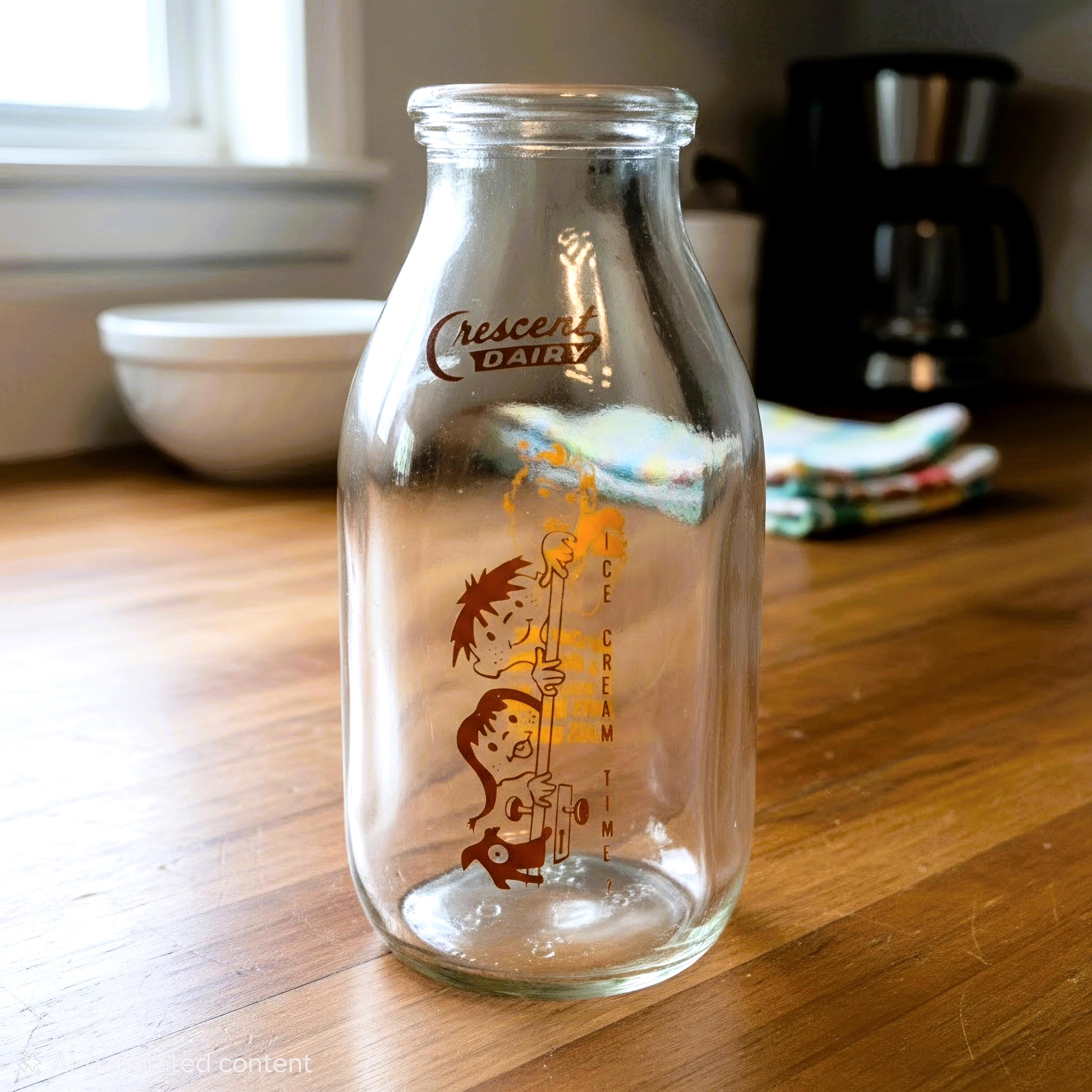 Vintage Milk Glass Product Jars - Etsy