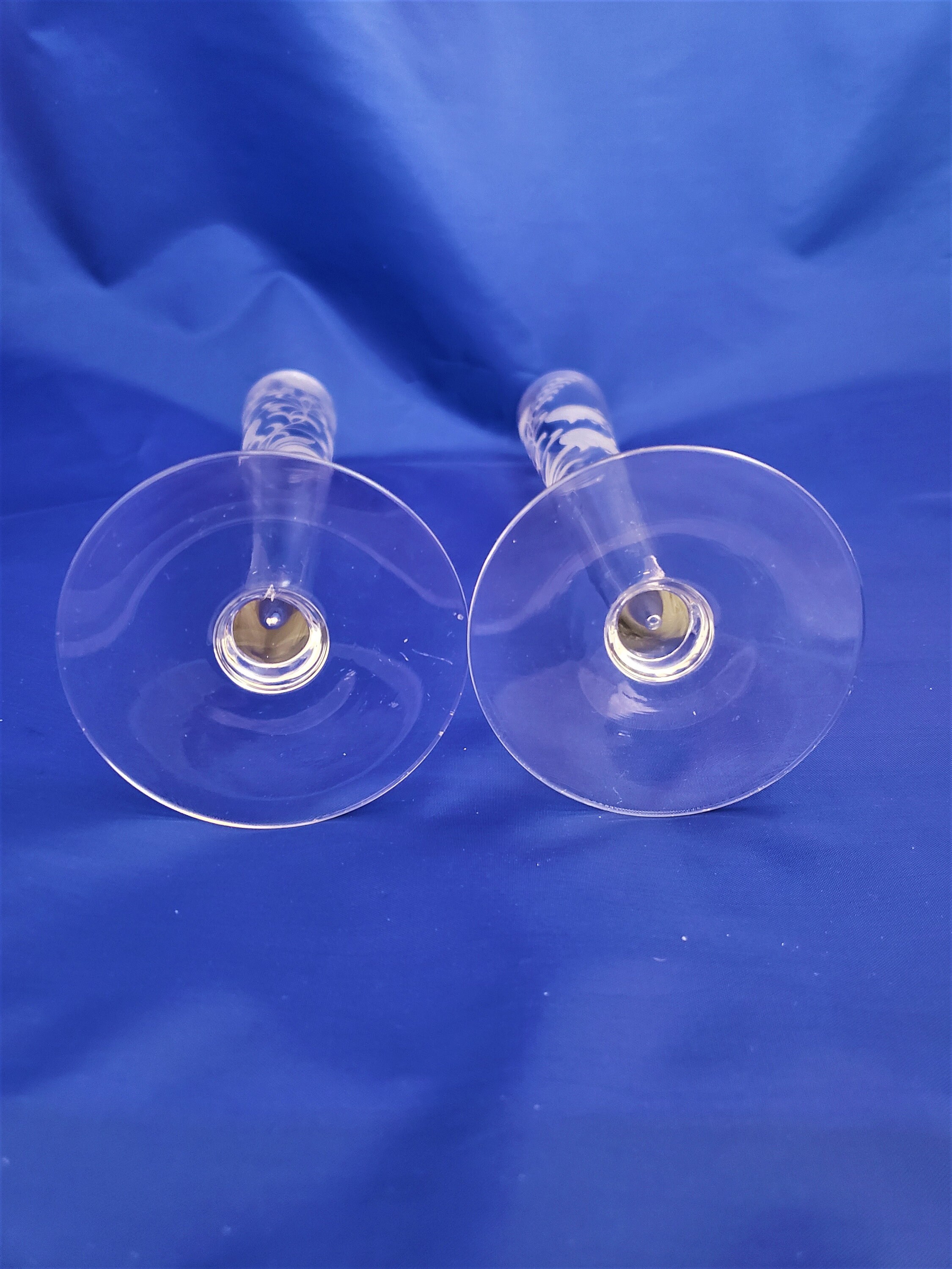 Etched Fushia Bud Vase Set of 2 Tiffin Franciscan Vintage Mid Etsy