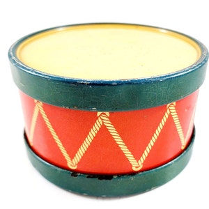 Drum Tin Vintage 40s to 60s image 3