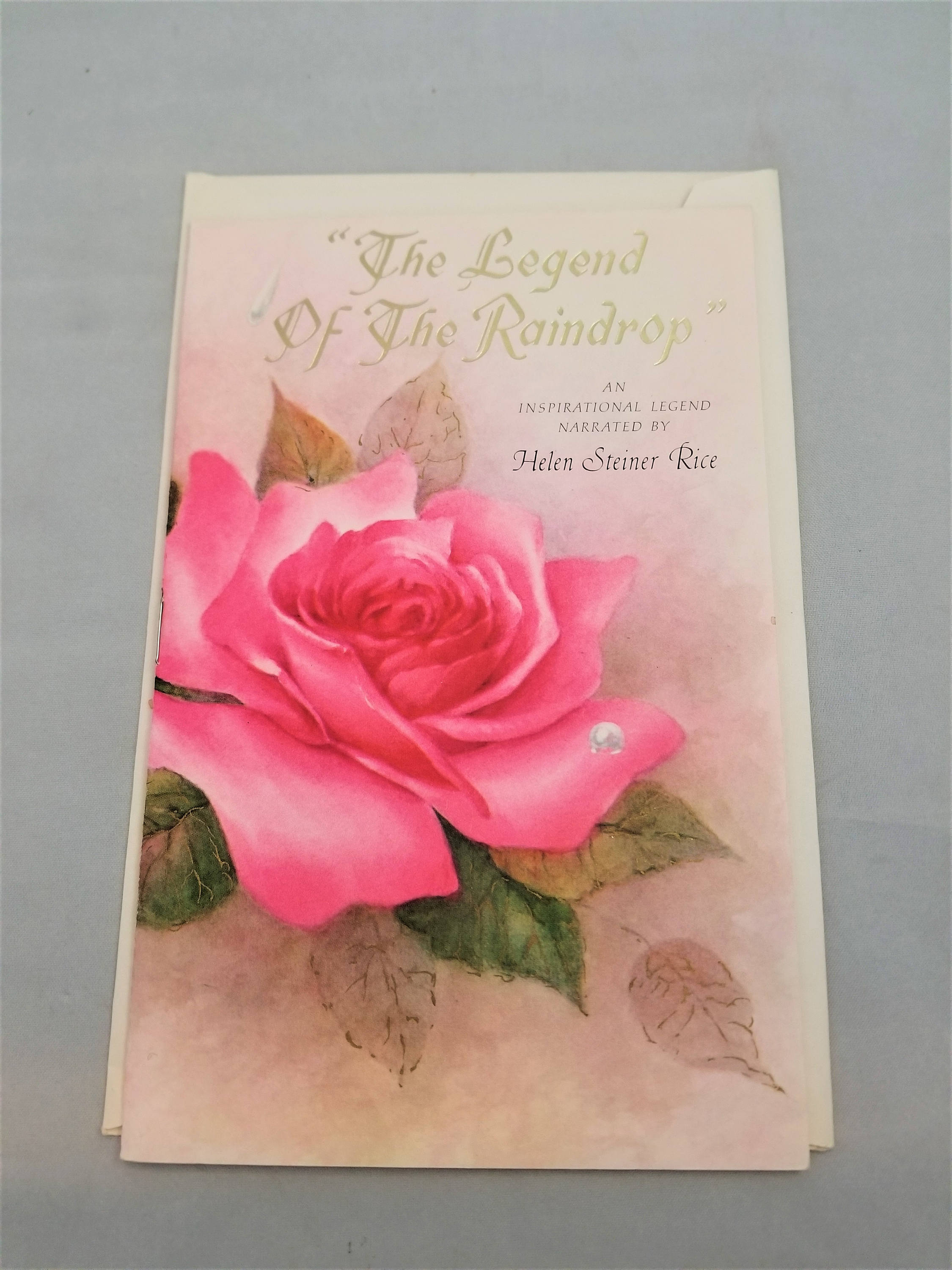 Helen Steiner Rice Vintage Inspirational Card The Legend of Etsy