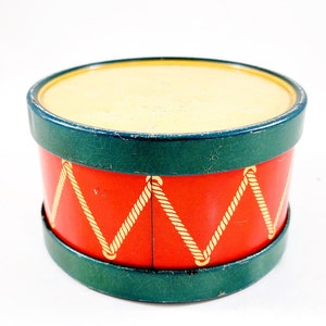 Drum Tin Vintage 40s to 60s image 2