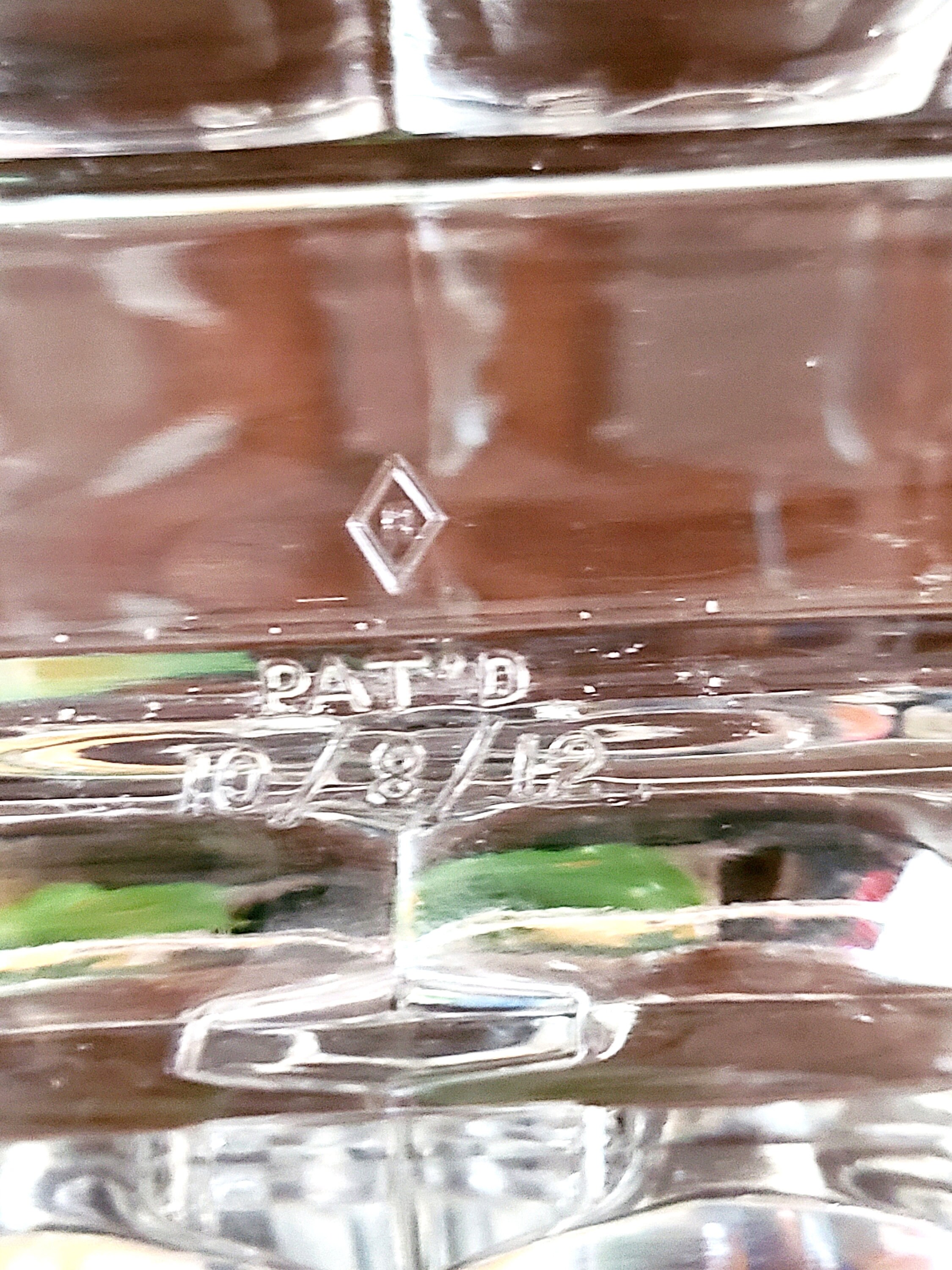 Heisey Glass Sugar Cube Holder With Sugar Cube Tongs Antique Etsy