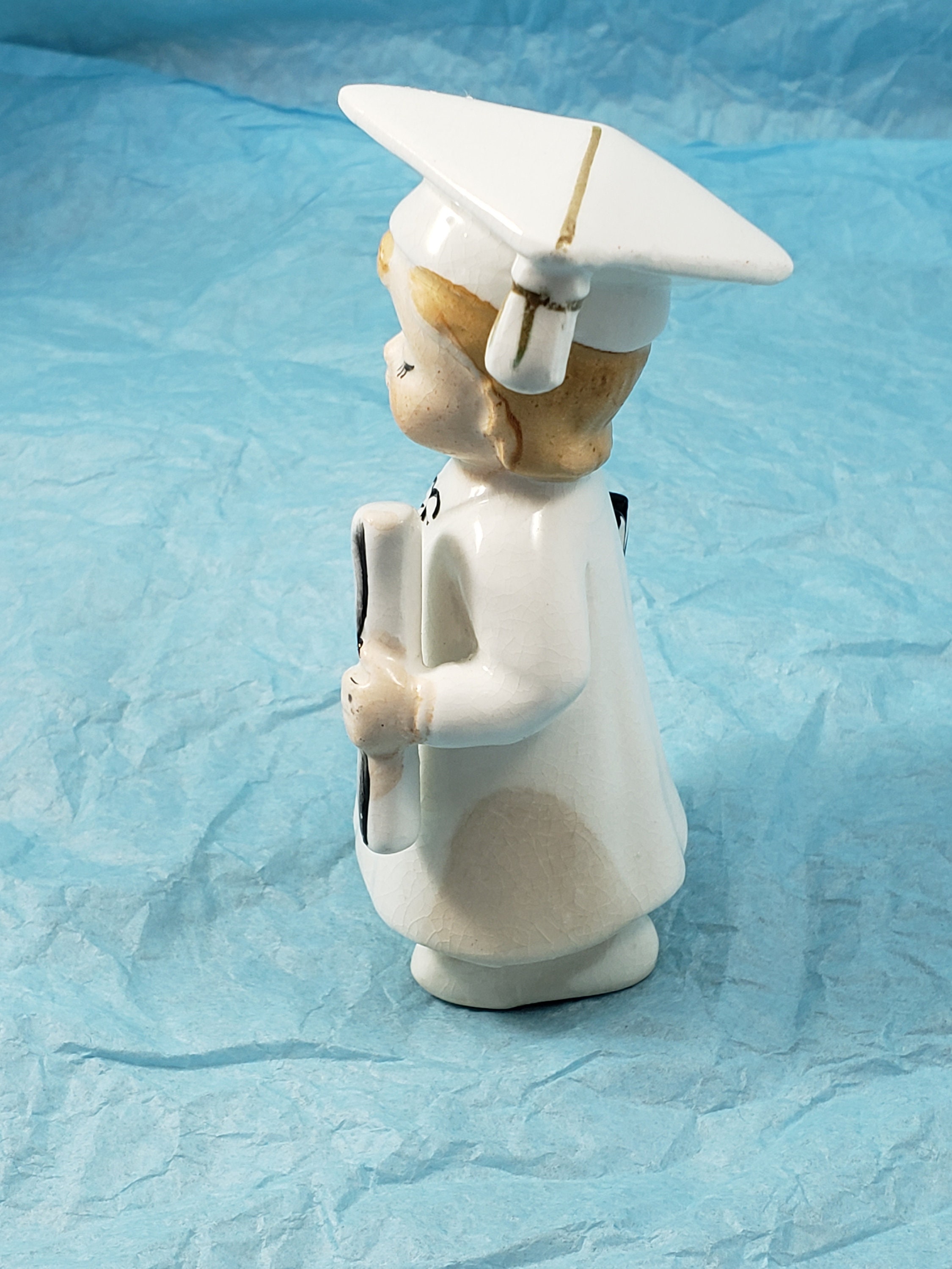 Girl Graduate Figurine High School Graduate or College Grad Etsy