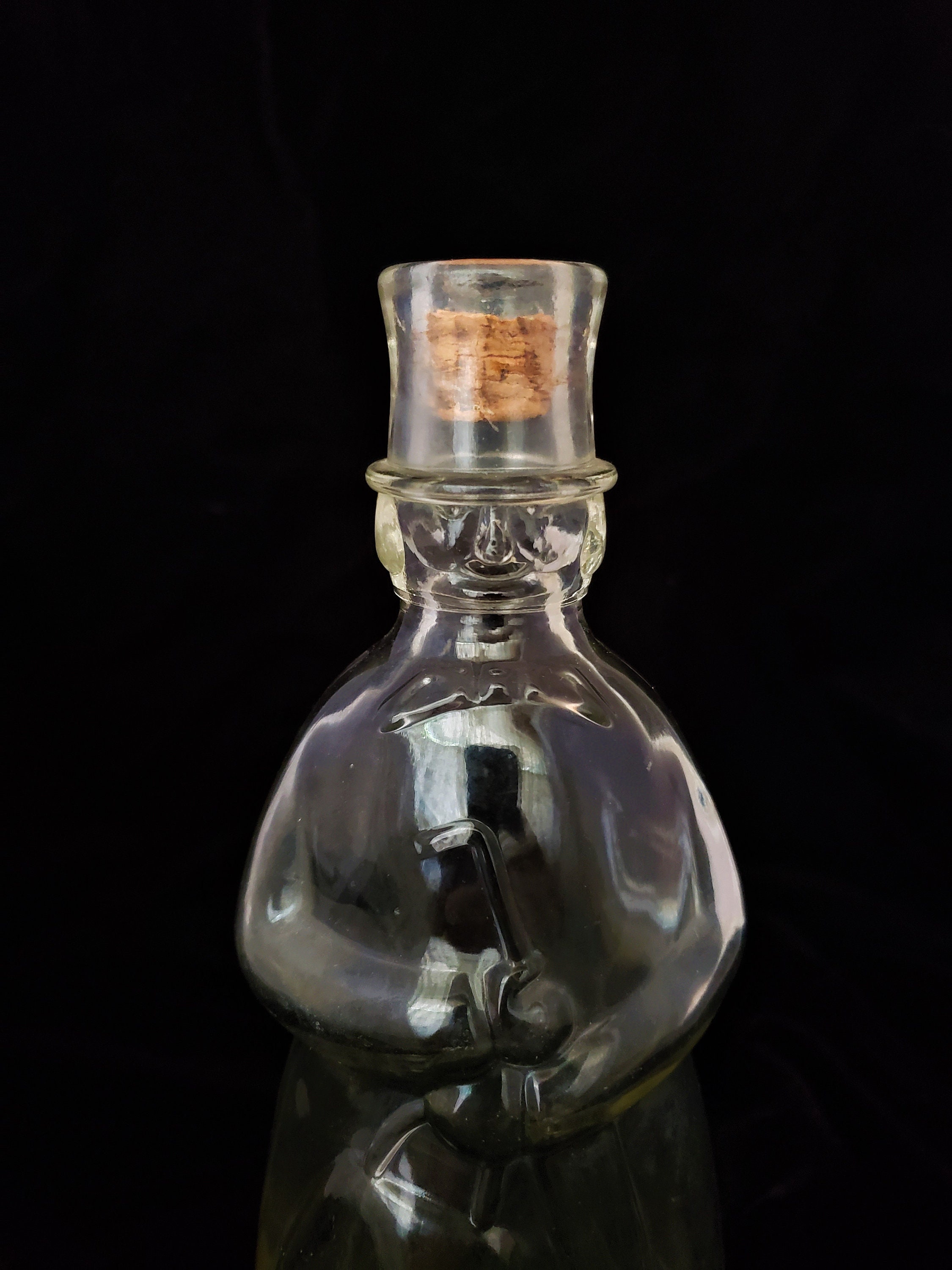 VINTAGE JUICE BOTTLE, Kraft Juice Bottle, Large Glass Bottle, Bottle With  Lid, Farmhouse Decor, Vintage Glass Bottle, Bottle With Dimples 