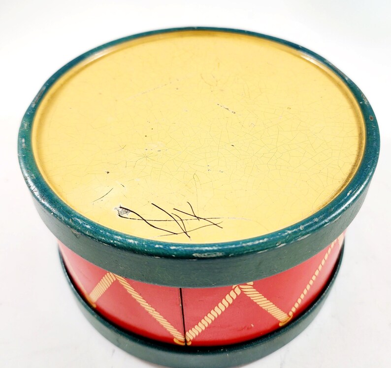 Drum Tin Vintage 40s to 60s image 8