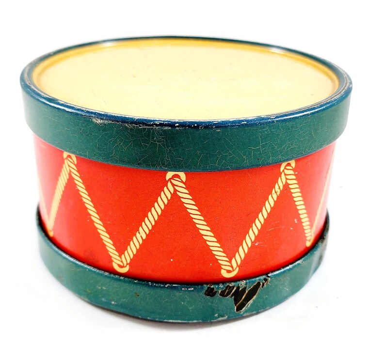 Drum Tin Vintage 40s to 60s image 5