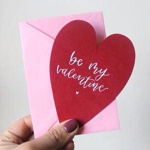 Notas de amor del corazón del papel personalizado, regalo del día de San Valentín, notas del corazón, nota de amor, corazón de papel rojo, corazones con letras de la mano, corazones de papel de caligrafía