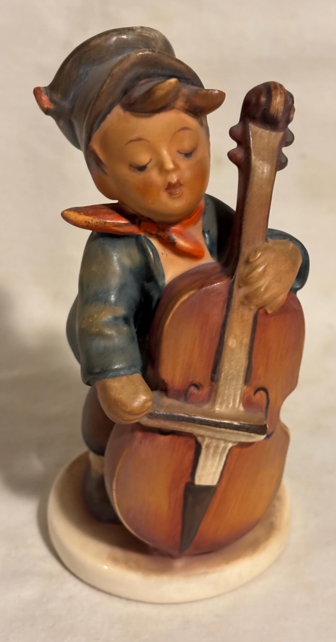 Antique Bee Stamp Hummel Sweet Music Boy Playing Cello Figurine - Etsy