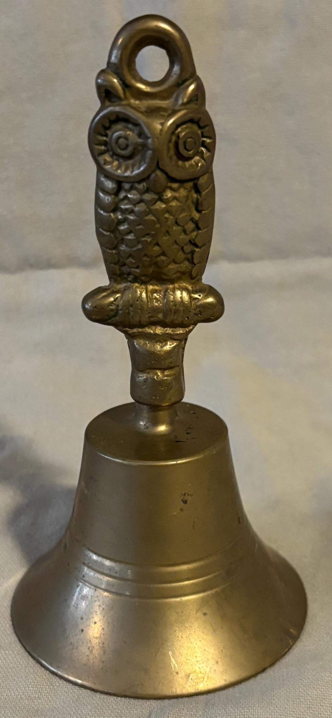 Vintage Brass Handbell - Etsy