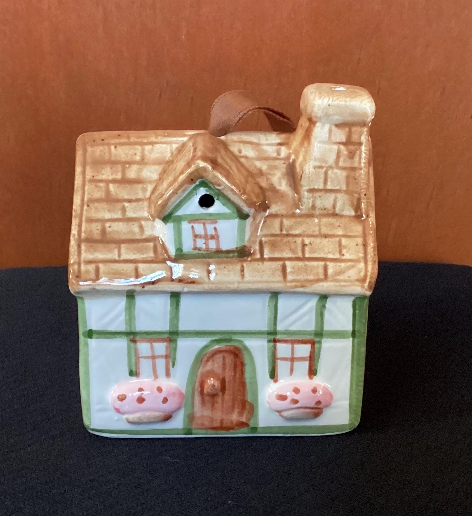 Vintage Takahashi San Francisco Ceramic a Cottage House Potpourri
