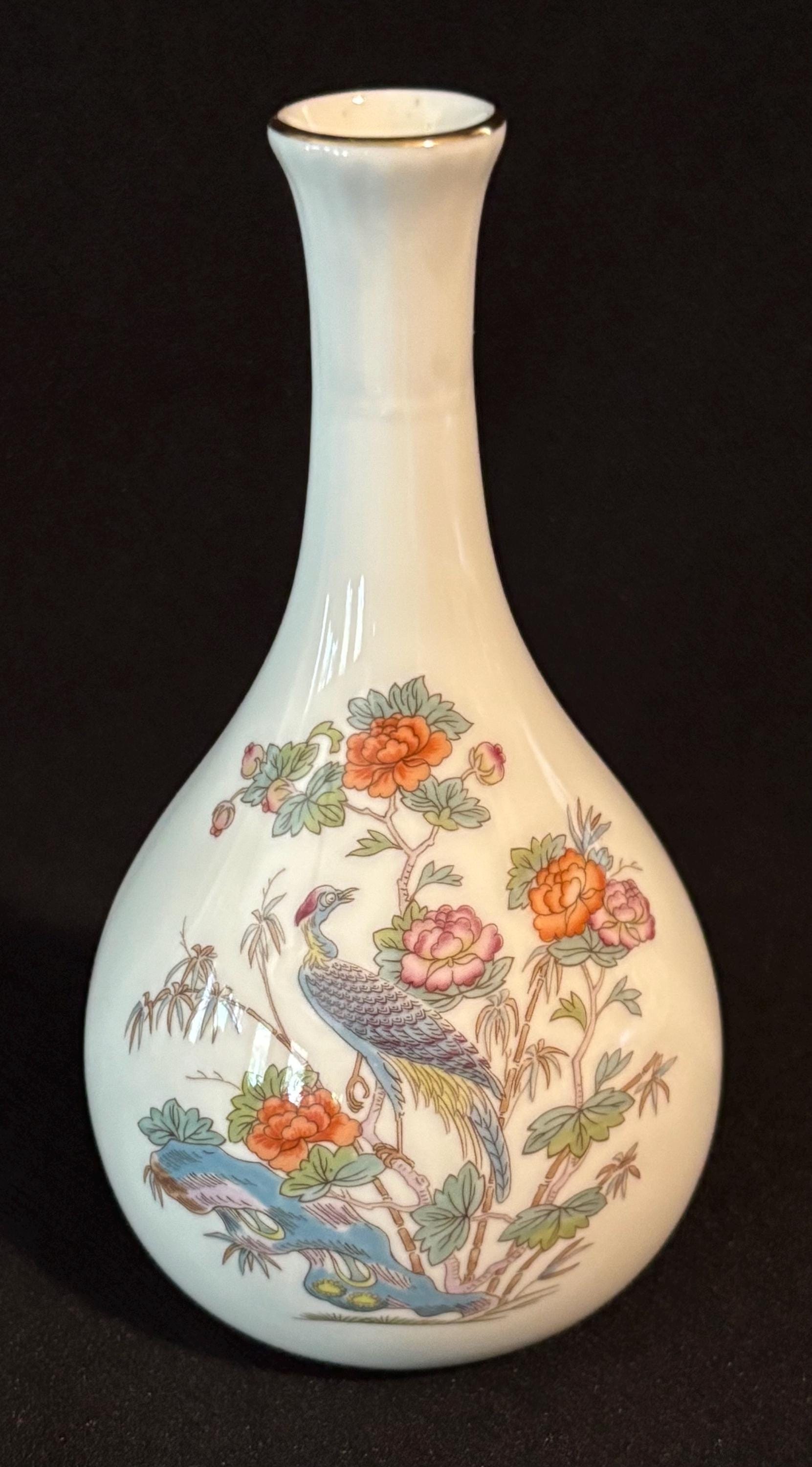 Kutani Crane Vase - Etsy