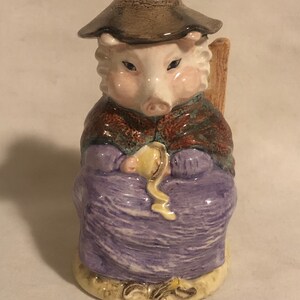 Vintage Royal Albert Beatrix Potter And This Pig Had None Figurine