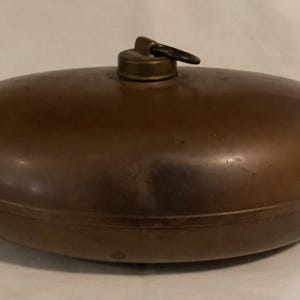 Antique Copper Hot Water Bed Warmer