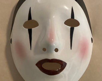 Vintage Kennedy Delgaty Porcelain Mime Wall Mask