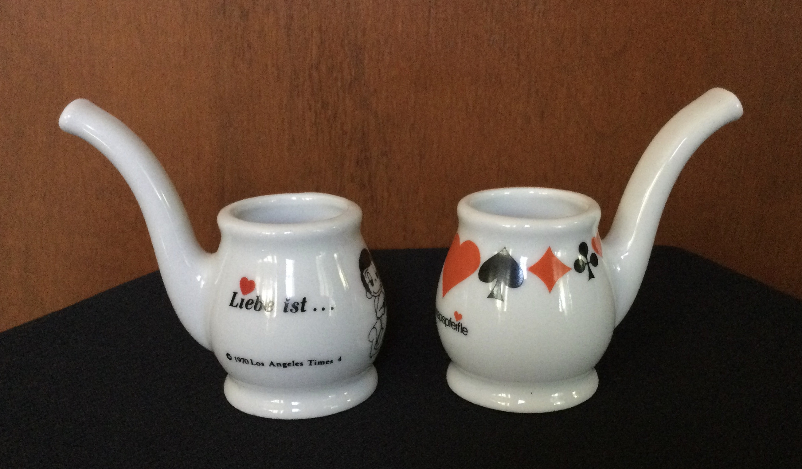 Vintage Pair of Funny Design W. Germany Schnapps Shot Sippers Etsy