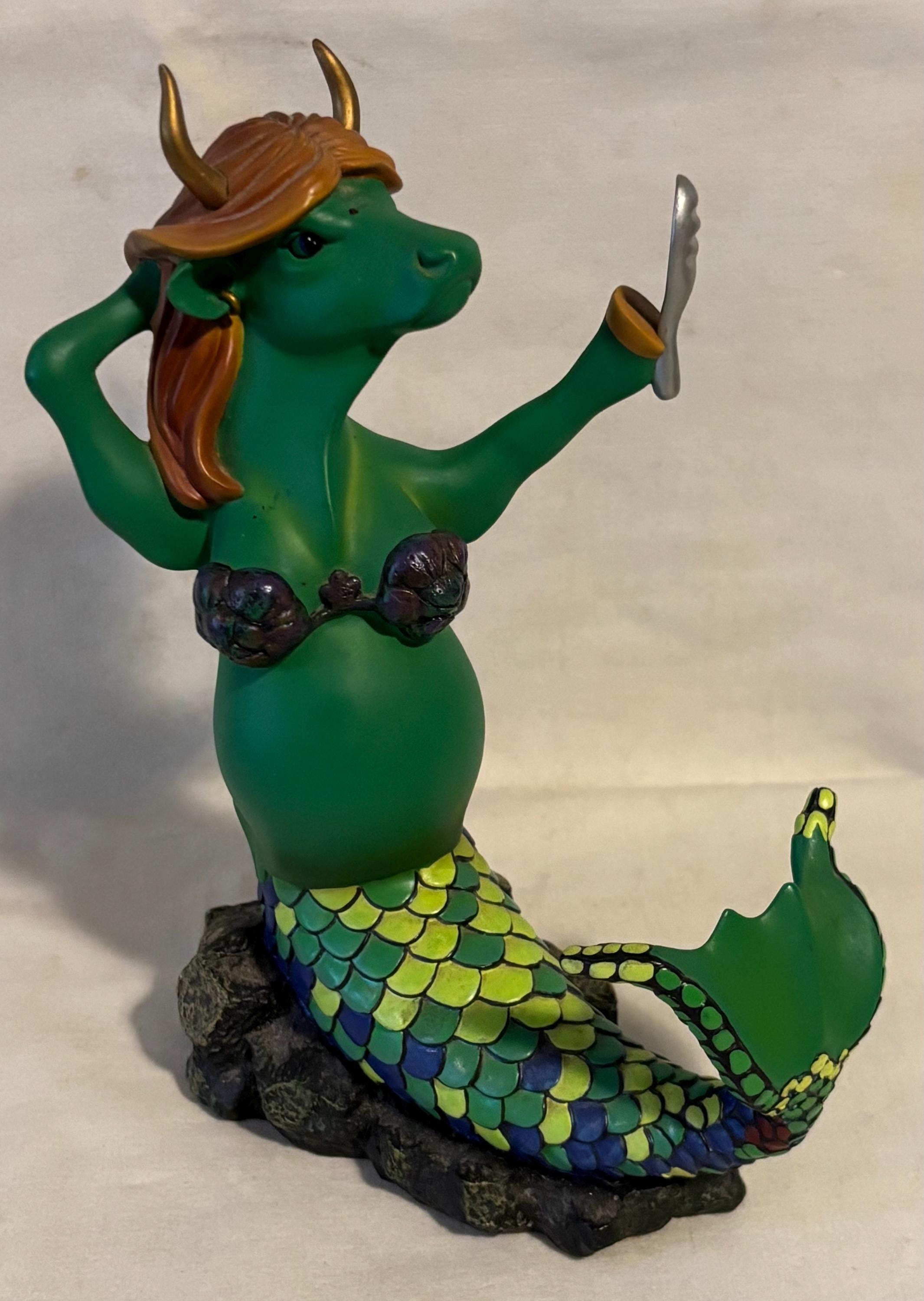 2001 Cow Parade Moomaid Cow Mermaid Figurine - Etsy