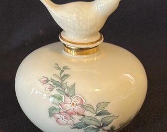 Vintage Lenox Serenade Pattern Perfume Bottle