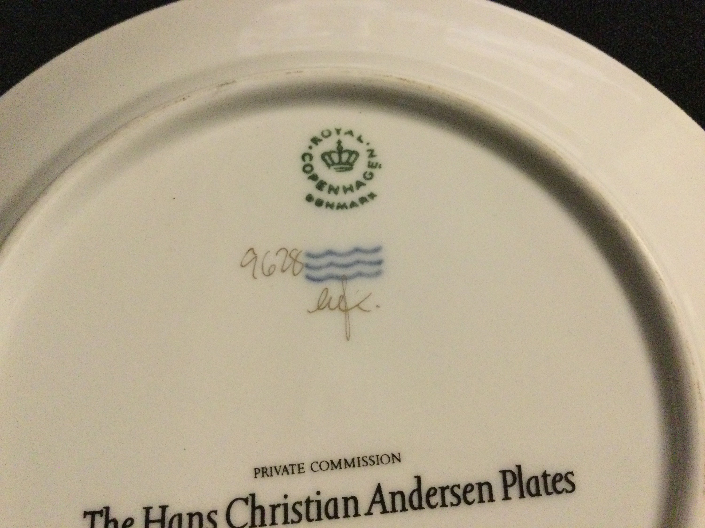 Vintage Set of Six Assorted Royal Copenhagen Hans Christian - Etsy