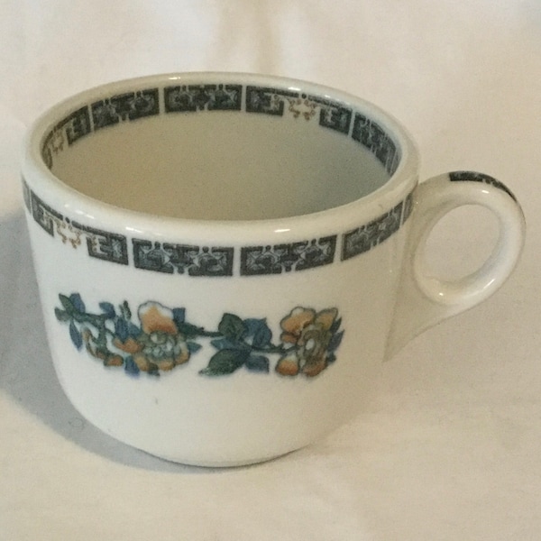 Antique Scammells Trenton China Restaurantware Coffee Mug