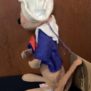 Vintage Annalee Sailor Mouse Doll Figurine bild 2