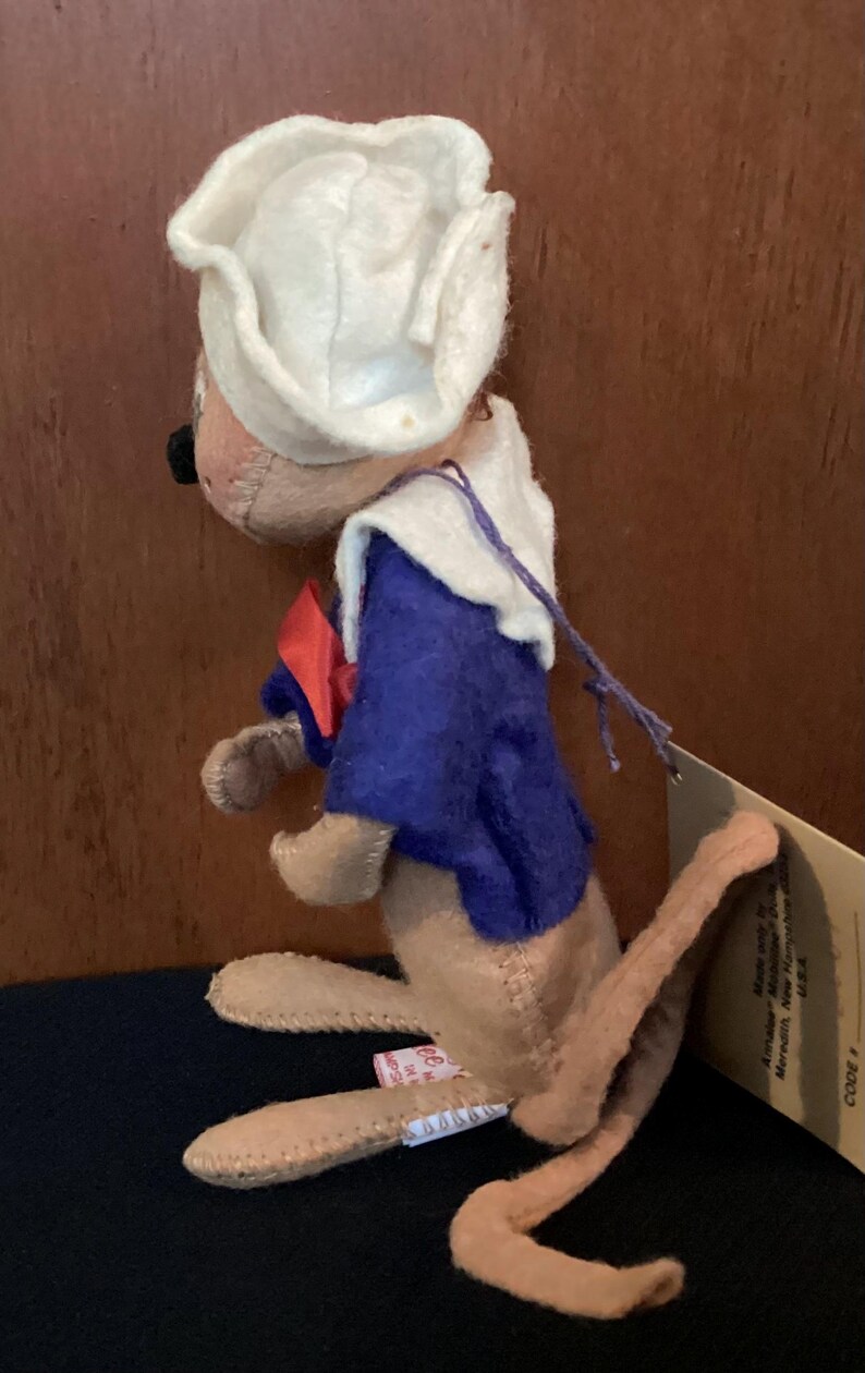 Vintage Annalee Sailor Mouse Doll Figurine bild 2