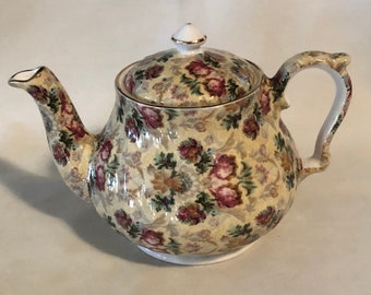 Royal Patrician Staffordshire Chintz Teapot